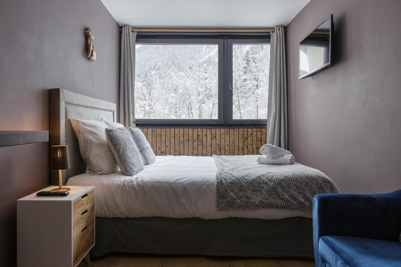 Beautiful Mountain View Studio By The Lake Chamonix Ngoại thất bức ảnh