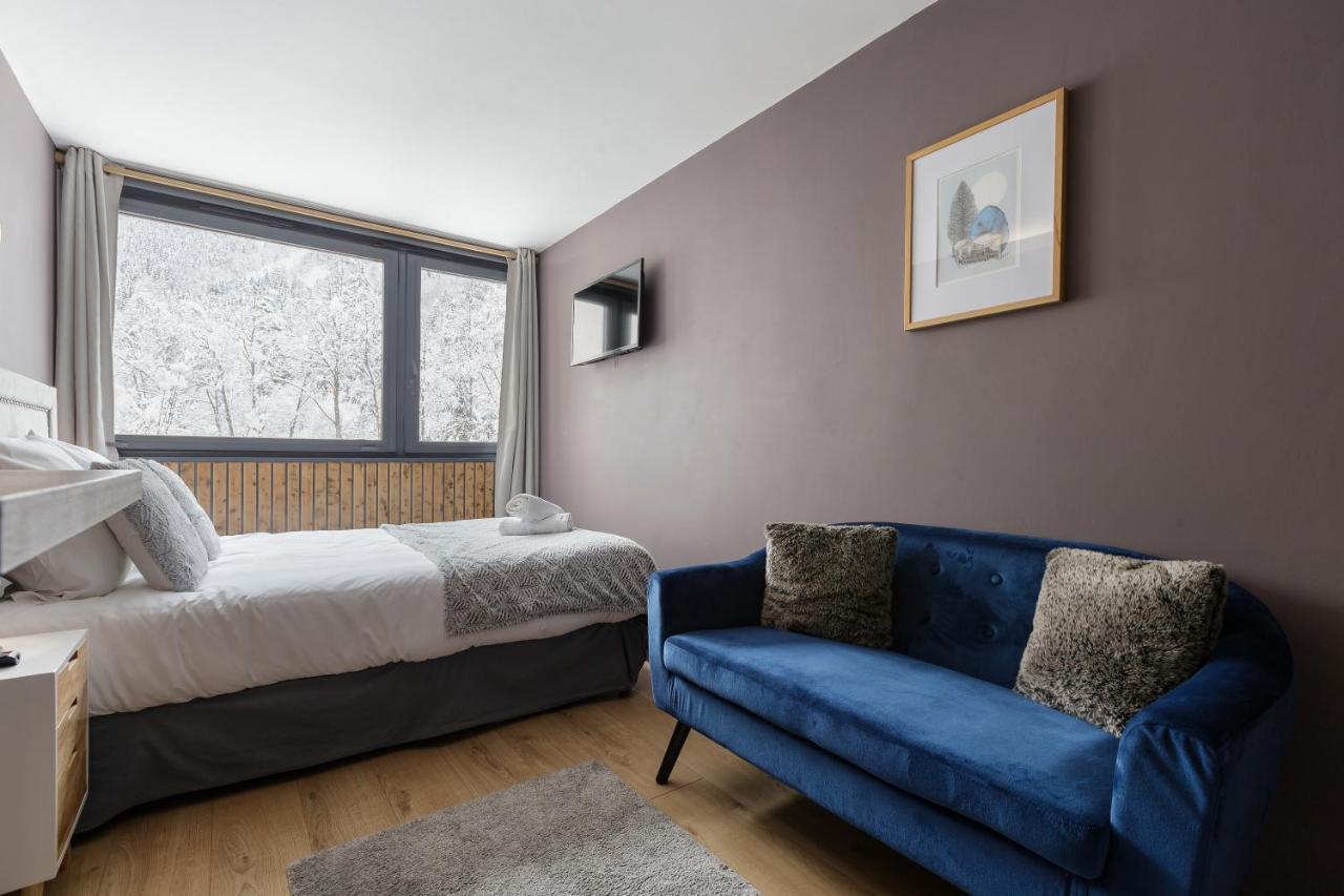 Beautiful Mountain View Studio By The Lake Chamonix Ngoại thất bức ảnh